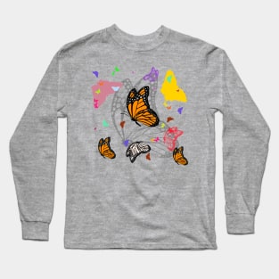 Butterflies Long Sleeve T-Shirt